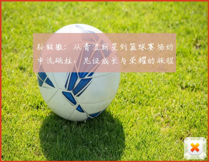 孙铭徽：从青涩新星到篮球赛场的中流砥柱，见证成长与荣耀的旅程